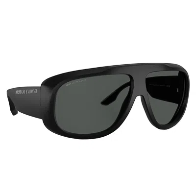 Armani Exchange Ax 4143su 808787 67mm Unisex Pilot Sunglasses In Black