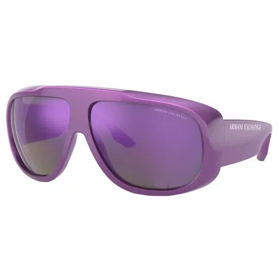 Armani Exchange Ax 4143su 83534v 67mm Unisex Pilot Sunglasses In Multi
