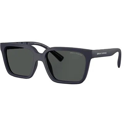 Armani Exchange Ax 4147s 610587 56mm Unisex Square Sunglasses In Multi