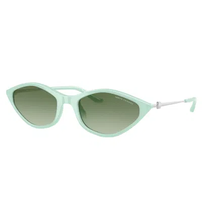 Armani Exchange Ax 4152su 83688e 55mm Womens Irregular Sunglasses In Multi