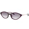 Armani Exchange Ax 4152su 836979 55mm Womens Irregular Sunglasses In Multi