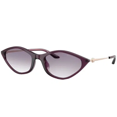 Armani Exchange Ax 4152su 836979 55mm Womens Irregular Sunglasses In Brown