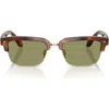 Armani Exchange Ax  52mm Rectangular Sunglasses In Pattern