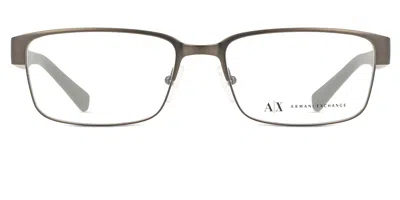 Armani Exchange Ax1017 Men's Glasses, Gunmetal, Size 54 In Gray