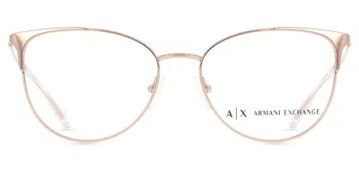 Armani Exchange Ax1034 Women's Glasses, Gold, Size 52