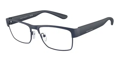 Armani Exchange Ax1065 6099 Men's Glasses Blue Size 56 - Free Lenses - Blue Light Block Available In Black