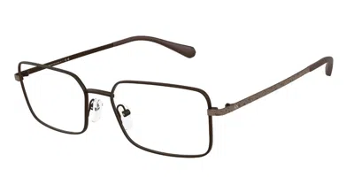 Armani Exchange Ax1071 6127 Men's Glasses Brown Size 56 - Free Lenses - Blue Light Block Available