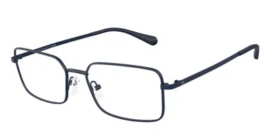 Armani Exchange Ax1071 6099 Men's Glasses Blue Size 56 - Free Lenses - Blue Light Block Available In Black