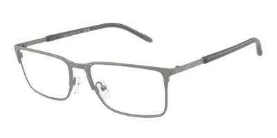 Armani Exchange Ax1073 6003 Men's Glasses Gunmetal Size 56 - Free Lenses - Blue Light Block Available In Matte Gunmetal