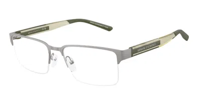 Armani Exchange Ax1075 6003 Men's Glasses Gunmetal Size 55 - Free Lenses - Blue Light Block Available In Multi