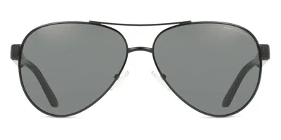 Armani Exchange Ax2034s 600087 Men's Sunglasses Black Size 59