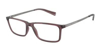 Armani Exchange Ax3027f Asian Fit 8011 Men's Glasses Brown Size 55 - Free Lenses - Blue Light Block Available In Multi
