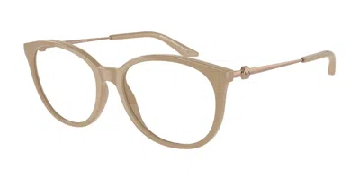 Armani Exchange Ax3109f Asian Fit 8342 Women's Glasses Brown Size 54 - Free Lenses - Blue Light Block Available In Neutral