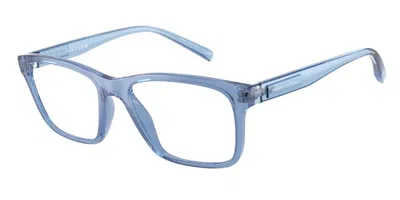 Armani Exchange Ax3114f Asian Fit Men's Glasses, Blue, Size 55