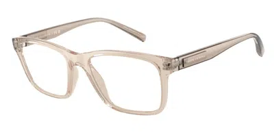 Armani Exchange Ax3114f Asian Fit Men's Glasses, Brown, Size 55