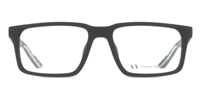 Armani Exchange Ax3118u Men's Glasses, Black, Size 55
