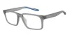 Armani Exchange 55mm Rectangle Optical Glasses In Gold
