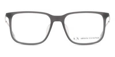 Armani Exchange Ax3119f Asian Fit Men's Glasses, Grey, Size 55
