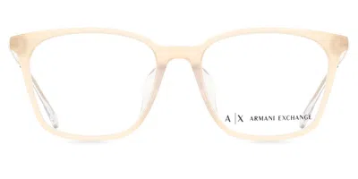 Armani Exchange Ax3120f Asian Fit Women's Glasses, Brown, Size 53