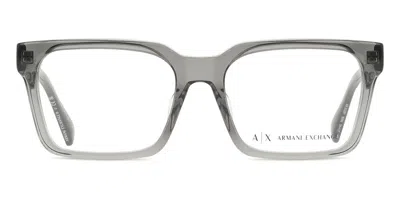 Armani Exchange Ax3122f Asian Fit Men's Glasses, Clear, Size 54