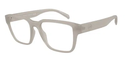 Armani Exchange Ax3123u 8372 Men's Glasses Grey Size 54 - Free Lenses - Blue Light Block Available In Neutral