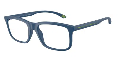 Armani Exchange Ax3125u 8376 Men's Glasses Blue Size 55 - Free Lenses - Blue Light Block Available