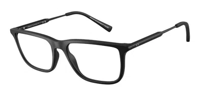 Armani Exchange Ax3126f Asian Fit 8078 Men's Glasses Black Size 54 - Free Lenses - Blue Light Block Available In Gray