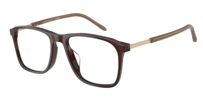 Armani Exchange Ax3131f Asian Fit 8396 Men's Glasses Brown Size 54 - Free Lenses - Blue Light Block Available