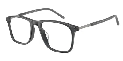 Armani Exchange Ax3131f Asian Fit 8397 Men's Glasses Grey Size 54 - Free Lenses - Blue Light Block Available In Gray