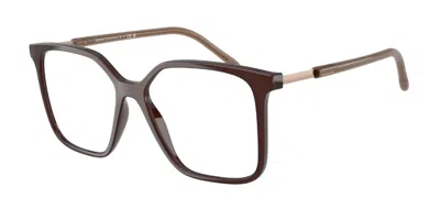 Armani Exchange Ax3132f Asian Fit 8396 Women's Glasses Brown Size 53 - Free Lenses - Blue Light Block Available