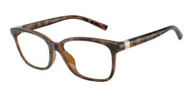 Armani Exchange Ax3139u 8213 Women's Glasses Tortoiseshell Size 53 - Free Lenses - Blue Light Block Available In Dark Tortoise