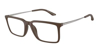 Armani Exchange Ax3141u 8408 Men's Glasses Brown Size 54 - Free Lenses - Blue Light Block Available