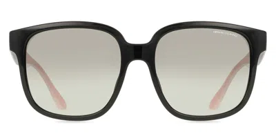Armani Exchange Ax4136su 821111 Women's Sunglasses Black Size 56