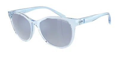 Armani Exchange Ax4144su 8345d6 Women's Sunglasses Blue Size 54