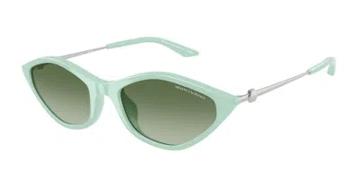 Armani Exchange Ax4152su 83688e Women's Sunglasses Green Size 55