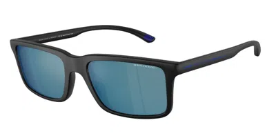 Armani Exchange Ax4157su 807855 Men's Sunglasses Black Size 57