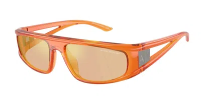 Armani Exchange Ax4159su 83867j Men's Sunglasses Clear Size 59 In Red