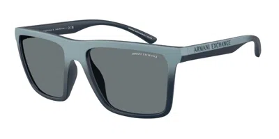 Armani Exchange Ax4162su 839080 Men's Sunglasses Blue Size 57