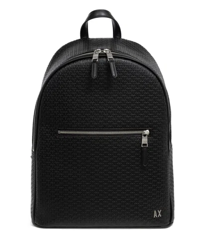 Armani Exchange Backpack In Black
