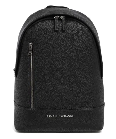 Armani Exchange Backpack In Black