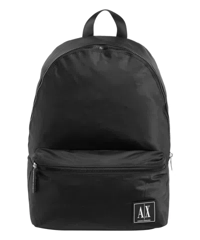 Armani Exchange Backpack In Black