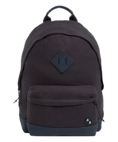Armani Exchange Backpack In Blue