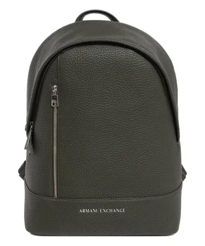 Armani Exchange Backpack In Green