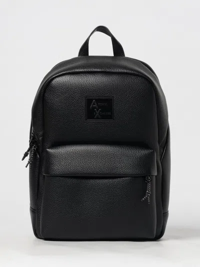 Armani Exchange Backpack Men  In Black