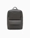 Armani Exchange Backpack With Outside Coating In Brown