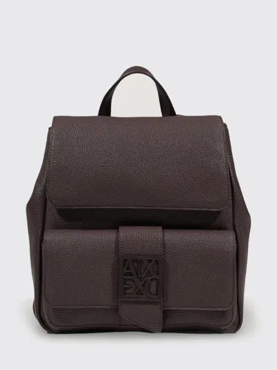 Armani Exchange Backpack Woman  In Brown