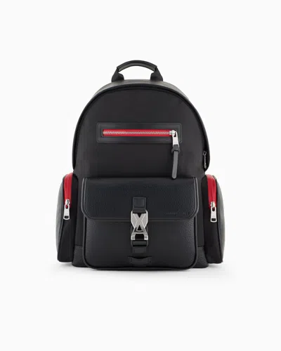 Armani Exchange Backpacks In Black