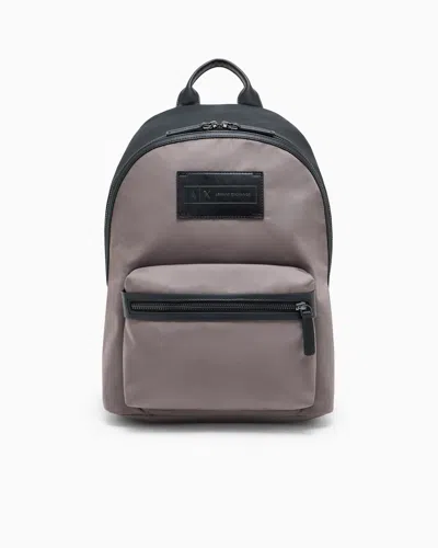 Armani Exchange Backpacks In Gray