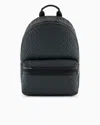 Armani Exchange Asv Recycled Material Backpack In Green