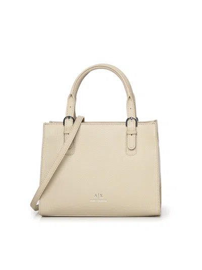Armani Exchange Bag With Double Handle In Green